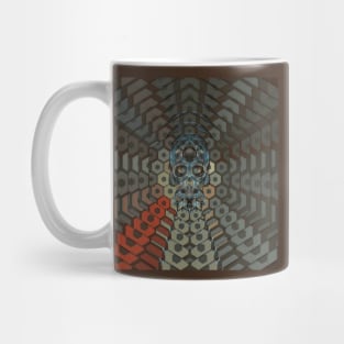 Electroluminated Skull Radiate - Volcano Mug